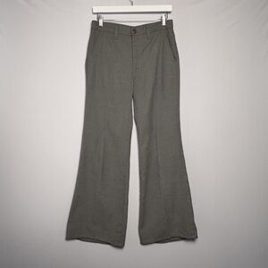 Lawman Vintage 70s Men's Grey Pants Size 32x30 Flare Bell Bottom Slacks Disco